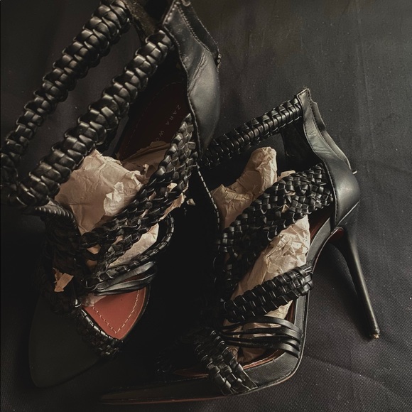 Zara caged sandals - Picture 2 of 2